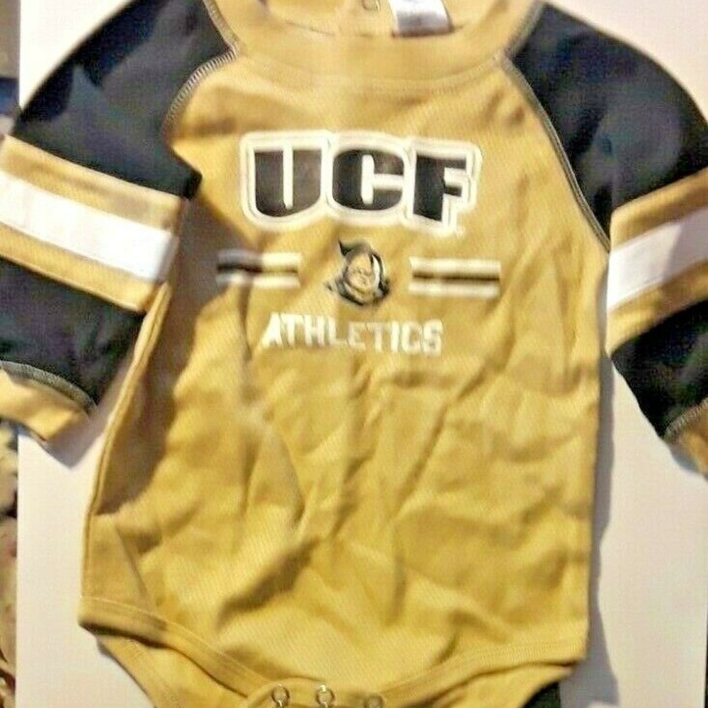 UCF GOLDEN KNIGHTS 2 PC BODYSUIT PANTS SET NEW